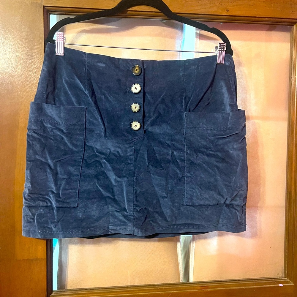 Blue Mini Skirt / Urban Outfitters